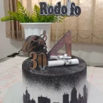 Tema Topo de Bolo Arquitetura Studio