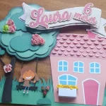 Tema Topo de Bolo Casa Nova Studio