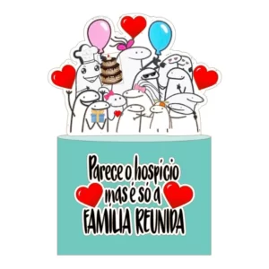 Tema Topo de Bolo Família Studio para festa infantil temática