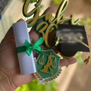 Tema Topo de Bolo Nutrição Studio para festa de aniversário e decoração temática