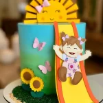 Tema Topo de Bolo Parquinho Studio