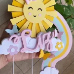 Tema Topo de Bolo Sunshine Studio