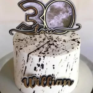 Tema Topo de Bolo Trintou Studio para festa de aniversário e decoração temática