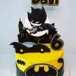 Topo de Bolo Batman Mesversario Studio