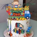 Topo de Bolo Bloquinho de Carnaval Studio