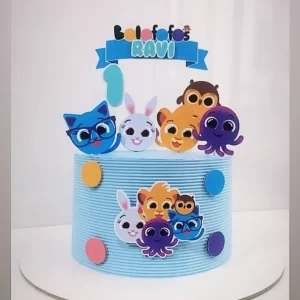 Topo de Bolo Bolo Fofo Para Imprimir Studio para festa infantil temática