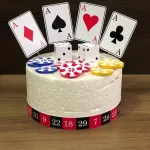 Topo de Bolo Cassino Para Imprimir Studio