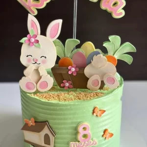 Topo de Bolo Coelhinha Para Imprimir Studio para festa infantil temática