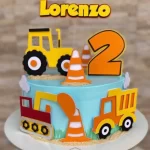 Topo de Bolo Construção Civil Studio