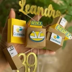 Topo de Bolo Correios Para Imprimir Studio