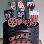 Topo de Bolo Dorama Para Imprimir Studio