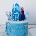 Topo de Bolo Frozen 3d Para Imprimir Studio