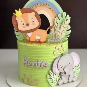 Topo de Bolo Leãozinho Para Imprimir Studio para festa infantil temática