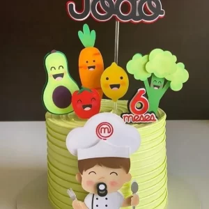 Topo de Bolo Masterchef Studio para festa de aniversário e decoração temática