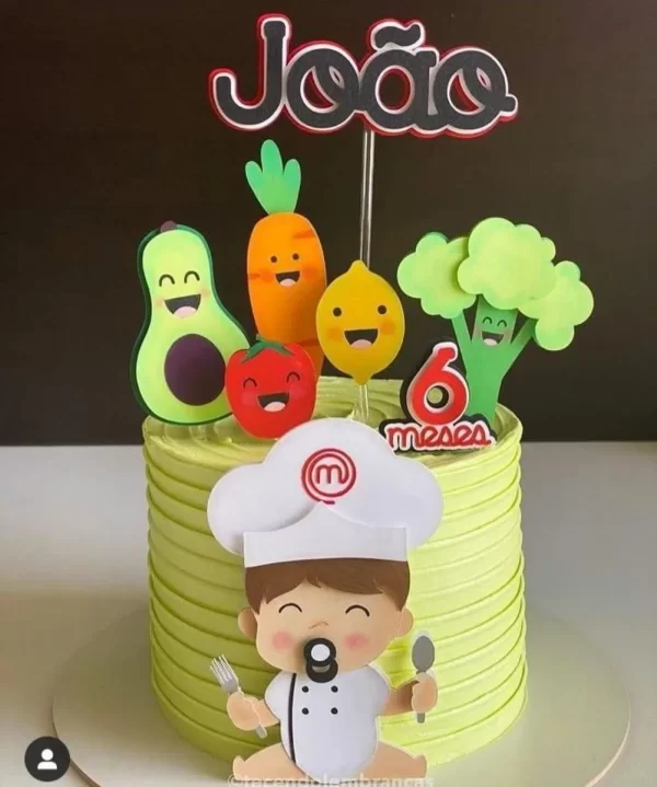 Topo de Bolo Masterchef Para Imprimir