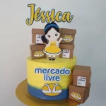 Topo de Bolo Mercado Livre Studio