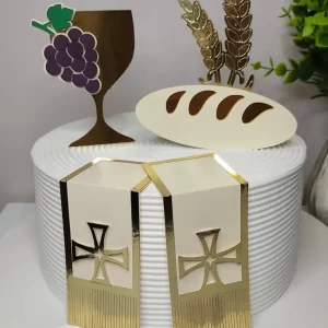 Topo de Bolo Padre Studio para festa de aniversário e decoração temática