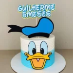Topo de Bolo Pato Donald Para Imprimir
