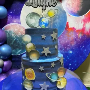 Topo de Bolo Planetas Para Imprimir Studio para festa infantil temática