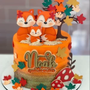 Topo de Bolo Raposa Para Imprimir Studio para festa infantil temática