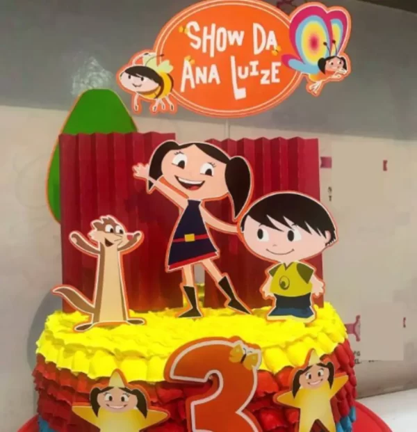Topo de Bolo Show da Luna Para Imprimir