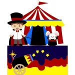 Topo de Bolo Tema Palhaço Studio