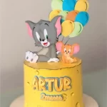 Topo de Bolo Tom e Jerry Para Imprimir