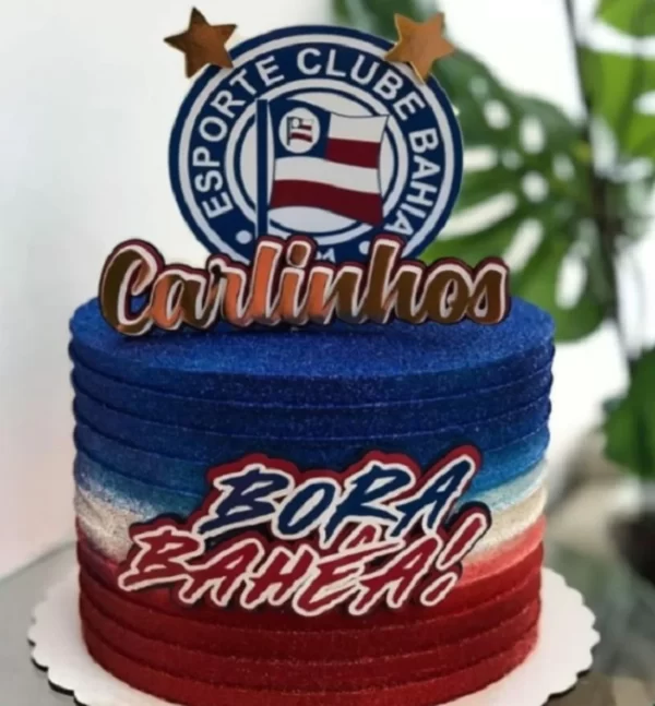 Topo de Bolo do Bahia Masculino Studio