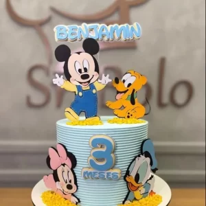 Topo de Bolo do Mickey Para Imprimir Studio para festa infantil temática