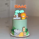 Topo de Bolo do Safari Para Imprimir Studio