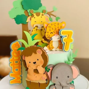 Topper Safari Para Imprimir Studio