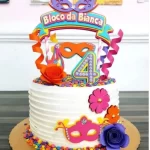 Topper de Bolo Carnaval Para Imprimir Studio