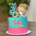 Topper de Bolo Ginastica Studio