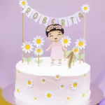 Topper de Bolo Margarida Para Imprimir