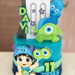 Topper de Bolo Monstros sa Para Imprimir