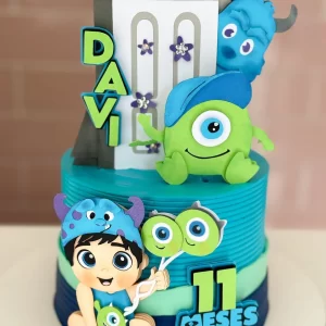 Topper de Bolo Monstros sa Para Imprimir