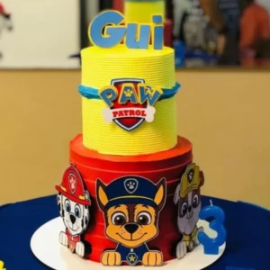 Topper de Bolo Patrulha Canina Studio
