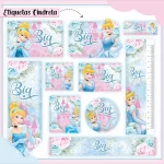 Volta as Aulas Etiqueta Cinderela