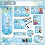 Volta as Aulas Etiqueta Escolar Elsa