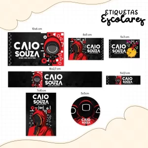 Volta as Aulas Etiqueta Escolar Round 6