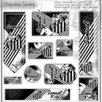 Volta as Aulas Etiqueta Escolar Santos