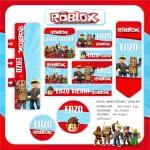 Volta as Aulas Roblox Etiqueta Escolar