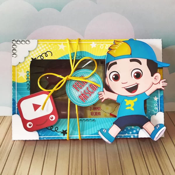 Mini Confeiteiro Luccas Neto Studio, Png e Pdf