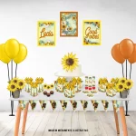 Decoração de Girassol Para Aniversário