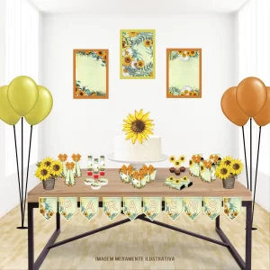 Arquivo de Corte Girassol Studio e Pdf