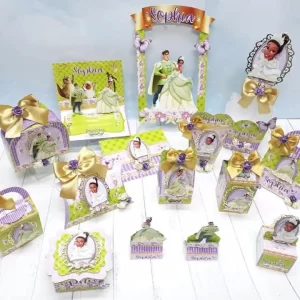 Arquivo Studio Tema Princesa e o Sapo para decoração de festa