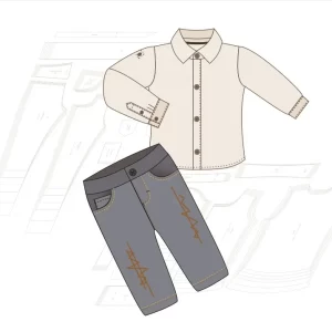 Molde Camisa E Calça Infantil
