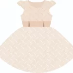 Molde Vestido Festa Infantil Saia Godê