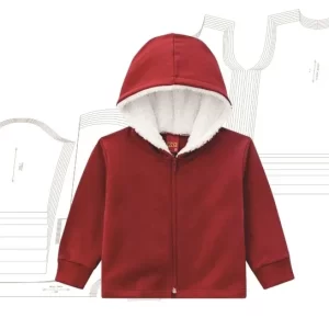 Molde Jaqueta Moletom Infantil De Fácil Costura