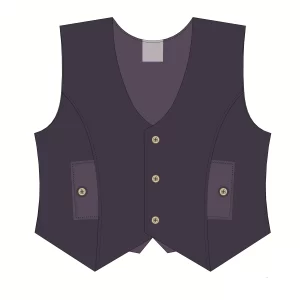 Molde Colete Com Forro Bebê